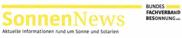 Aktuelle Informationen rund um Sonne und Solarien
