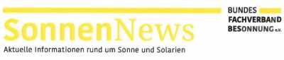 Aktuelle Informationen rund um Sonne und Solarien