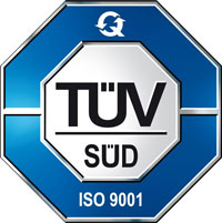 TÜV ISO 9001 zertifiziert